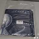 HIWX Coastal Pillow Covers, Nautical Pillow Covers, Nautical Coastal Octopus Pillows Decorative Pillowcase Throw Pillow Cover 18 x 18, Ocean Beach Octopus for Sofa Bed Room Home Decor Set of 2