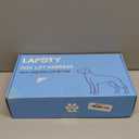 Dog Lift Harness for Large Male Dogs, 2-in-1, Back Leg Support & Mobility Assistance for Senior Dogs, Post-Surgery Recovery Sling(Black, Large)