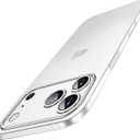 Dataroad for iPhone 17 Pro Slim Case,0.2mm Fit [Paper-Thin] Lightweight Case Matte Finish PP Back Cover Protection[Anti-Fingerprints&Yellowing],Compatible with iPhone 17 Pro 6.3Inch-Transparent White