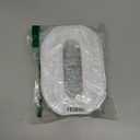 Pooqla Decorative Led Light Up Number Letters, White Plastic Marquee Number Lights Sign Party Wedding Decor Battery Operated Number (0) (8.86 in)