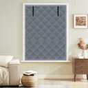Winter Insulated Window Curtain 39"x63", Oxford Cloth Thermal Insulated Window Cover with Buckles,Heavy Duty Window Insulation Kit Fits Windows up to 38"x62",Grey