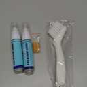 NADAMOO Grout Pen Gray - 2 Large Size 20ml Tile Grout Paint Pen - Restore Grout Line - 2 Replacement Nibs and 1 Cleaning Brush