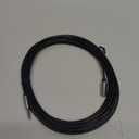 Amazon Basics 3.5mm Aux Jack Audio Extension Cable, Male to Female, Adapter for Headphone or Smartphone, 25 Foot, Black