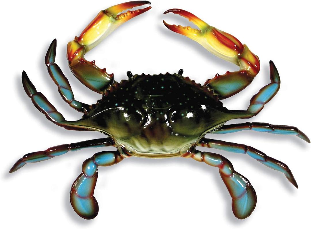LX Maryland 10" Blue Crab TiKi Bar Nursery Wall Mount Decor LX Maryland 10" Blue Crab TiKi Bar Nursery Wall Mount Decor