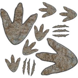 90 Pieces Dinosaur Decor Dinosaur Footprints Floor Decals Peel and Stick Track Stickers Removable Tracks Wall Decals Vinyl Footprints Wall Decal for Baby Nursery Bedroom Home Decor