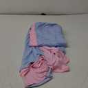 Wedding Arch Backdrop Cover, 6FT Blue Pink Arch Cover Stretchy Backdrops, Double-Sided Arch Stand Covers for Wedding Ceremony, Baby Shower, Birthday Party Decoration