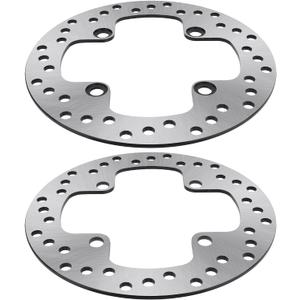 M MATI 2 PCS Rear Left/Right Brake Disc Rotor for Yamaha Grizzly 550 YFM550 2009-2014 Grizzly 700 YFM700 2007-2020 1HP-F582V-00-00