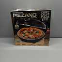 PIEZANO Crispy Crust Pizza Oven by Granitestone – 12 Inch Electric Pizza Oven Indoor Countertop Maker with Ceramic Stone Heats up to 800˚F for Stone Baked Pizzeria Style at Home As Seen on TV Products
