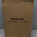 Hanke 20 Inch Expandable Carry On Luggage 22x14x9 Airline Approved Softside Suitcases with Wheels Lightweight Travel Luggage Rolling Suitcase with Lock for Men and Women.(Dark Gray)