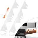Stove Gap Covers Stainless Steel (2PCS),Stove Gap Filler,Range Trim Kit,Stove Gap Guard for Kitchen Oven Between Stovetop and Counter,Easy Clean Heat Resistant,Adjustable Length 13.8'' to 27.5'',White