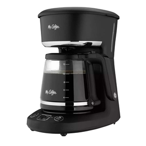 Mr. Coffee® 12-Cup Programmable Coffeemaker, Brew Now or Later
