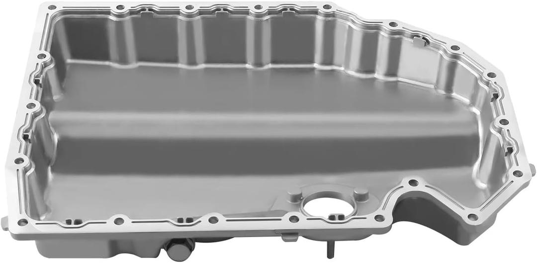 Aluminium Lower Engine Oil Pan 2015-2018 Compatible With VW Compatible With Golf Compatible With GTI Compatible With A3 S3 1.8L 2.0L