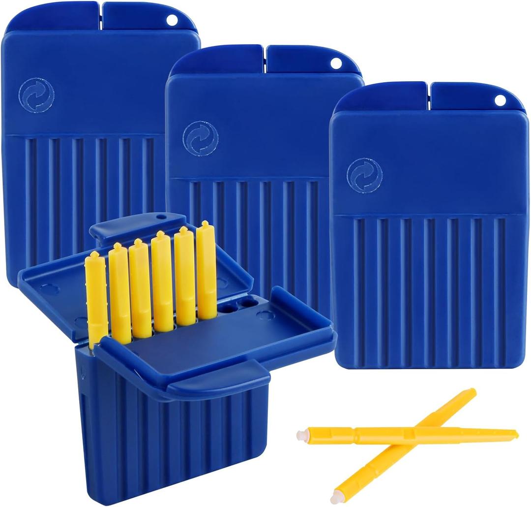 Hearing Aid Wax Guards for Starkey 4 Pack/32 Pcs Hear Clear Hearing Aid Filters for Starkey(1.5mm),Replacement Hearing Aids Amplifiers & Accessories and Supplies,Earwax Cleaning Kit ToolsCrispy Clear