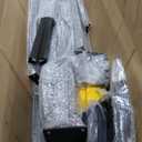 VIVOHOME 2-Pack 6 Step Galvanized Steel Hand Rails for Outdoor Steps – Curved Ends and Safety Balusters Exterior Railing for Porch, Deck, or Indoor Stairs, Complete Installation Kit