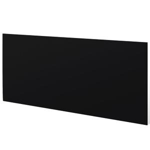 Threehoney 1 Pcs Black HDPE Sheet 1/4" Thick 12 x 36 Inch, HDPE Plastic Sheet High Density Polyethylene Board Flexible Solid Plastic Block for DIY Projects Crafts Machining Home