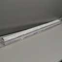 GENIMO 100% Blackout Roller Window Shades, Window Blinds Cordless with Thermal Insulated, UV Protection Fabric, Mini French Door Blinds for Home, Office, Bedroom, Easy to Install, Brown, 40" W X 72" H