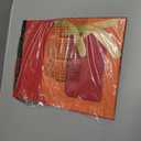 Red Gift Box for Presents with Ribbon 13.2x11x5.3 Inches Clear Gift Box with Window Magnetic Closure Gift Boxes with Lids