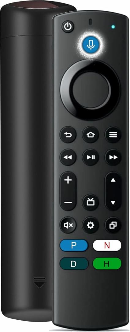 Universal TV Remote Replacement, Compatible with Insignia, Toshiba, 2-Series, 4-Sereis, Omni, Pioneer, TCL, Hisense Smart TVs with Voice Control