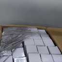 50 Pack Sublimation Tumblers Bulk, 20 oz Skinny Straight Tumbler Blanks, Stainless Steel Tumblers with Lid and Straw, Individually Boxed