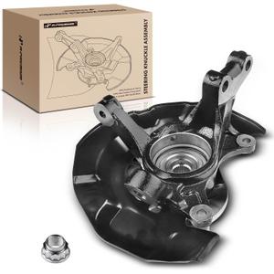 A-Premium Front Left Steering Knuckle & Wheel Bearing Hub Assembly Compatible with Toyota Highlander 2004 2005 2006 2007, Driver Side