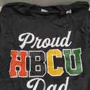Proud HBCU Dad Black College and University Father's Day T-Shirt, M