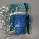 Infantino My 1st Tumbler, Silicone Sippy Cup with Straw & Handle, Spill-Resistant Baby Cup for On-the-Go, BPA-Free Transition Bottle, Ocean (9 Ounces)