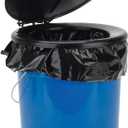 Camco Portable Toilet Bucket with Seat & Lid  5-Gallon Camping Toilet with Bag Liners & Carry Handle  Lightweight, Easy to Clean, Durable  Ideal for Outdoor, RV, Hunting & Emergency Use (41549)