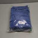 TOPDesign Puffer Tote Bag for Women, Lightweight Puffy Handbag with Compartments, Quilted Shoulder Bag for Work, Travel, Gym (Medium, Blue)