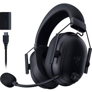 Razer BlackShark V2 HyperSpeed Wireless Gaming Headset: 2.4GHz, Bluetooth or USB - THX Spatial Audio - Titanium 50mm Drivers - 70 Hr Battery - for Xbox Series X, Series S, PS5, PC, Switch 2 - Black