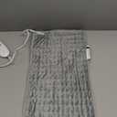 Deepsoon Heating Pad, Electric Heating Pads for Back, Neck, Abdomen, Moist Heating Pad for Shoulder, Knee, Arms, Legs, Dry/Moist Heat & Auto Shut Off, Christmas Gifts for Men and Women, Light Gray,24x12 Inch