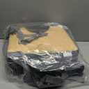 Laapee Booster Seat for Kitchen Chair, 2-in-1 Integrated Booster Seat for Dining Table with Backrest and Adjustable Straps - Non-Slip & Waterproof, PU Portable Toddler Eating Travel Baby Booster