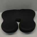 Memory Foam Seat Cushion for Office Chair Pressure Relief Sciatica & Tailbone Pain Relief Memory Foam Coccyx Cushion for Long Sitting, for Home Chair, Gaming and Car Seat Cushion