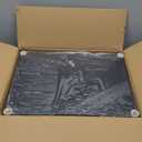 PXRACK 5-Tier Kitchen Storage Shelves, Adjustable Metal Shelves for Storage Pantry Shelves with Rolling Wheels, Storage Rack Shelving Unit Organizer for Bedroom Laundry Closet