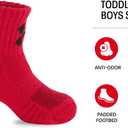 Under Armour Boys Multi Pack Quarter Sock, Red, 4-6 Years US