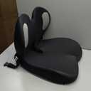Seat Cushion,Memory Foam Chair Cushion for Office and Car,Ergonomic Coccyx Seat Cushion for Tailbone,Sciatic Nerve,Back Pressure Relief,Lumbar Support Pilow for Office,Car,Truck,Desk Chair