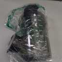 AQUAFIT 64 oz Water Bottle with Time Marker - Straw & Chug Lid - BPA Free Half Gallon Gym Water Bottle with Handle - Big Gallon Jug (Gray, 64 Ounces)