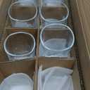 Maredash Drinking Glasses Set of 8, Glassware Set Includes 8 Rocks Glasses Heavy Base Glass Cups for Water, Juice, Beer, Wine, and Cocktails