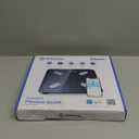 Etekcity Smart Scale for Body Weight, FSA&HSA Eligible, Bathroom Digital Weighing Scale with BMI, Body Fat, Muscle Mass, Accurate Bluetooth Home User Health Equipment Sync Apps, LED, Tempered glass (11 x 11 inches, Black)