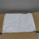 sancua 6 Pack White Tablecloth 60 x 120 Inch, Rectangle Table Cloth for 8 Feet Tables - Stain and Wrinkle Resistant Washable Polyester Table Cover for Dining Tables, Buffet Parties and Camping
