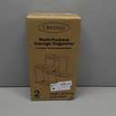 Multi-Purpose Pull-Out Storage Organizers, Under Sink/Cabinet Organizers and Storage for Bathroom & Kitchen, Black, 12.8 Inches, 2 Packs