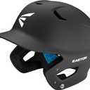Easton Mens | Z5 2.0 Baseball Batting Helmet | Matte | Multiple Sizes & Colors (Senior (7 1/8" - 7 1/2"), Black)