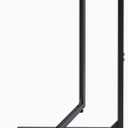 C-Shaped End Table, Small Couch Side Table, Sofa TV Tray Table for Living Room, Bedroom, Bedside ET-X-BK1