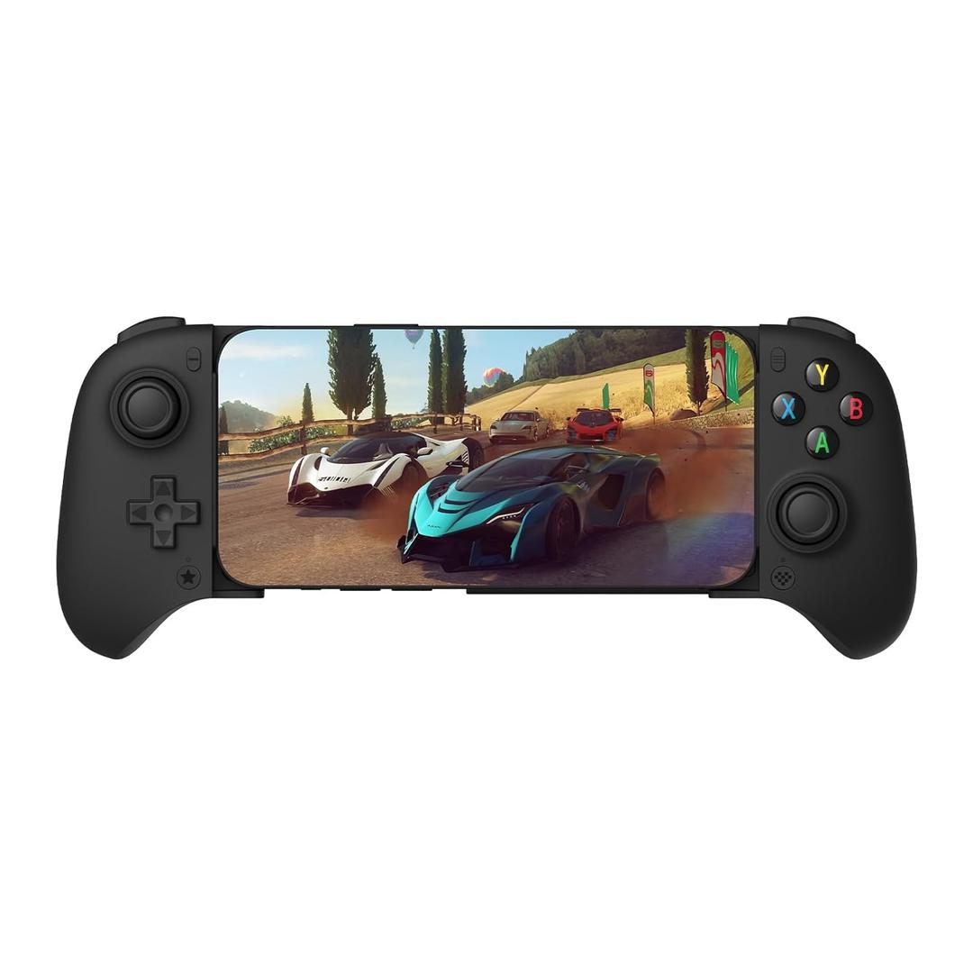 8BitDo Ultimate Mobile Gaming Controller for Android devices, Bluetooth Mobile Game Controller with Hall Effect Joysticks and Hall Triggers (Black)