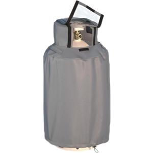 40 lb Propane Tank Cover, With 600D Waterproof, Dustproof, and Greaseproof Oxford Cloth, Top Opening for Easy Valve Opening and Closing, For 40 lb Propane Tank, Gray