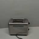 Hamilton Beach 2 Slice Toaster with Extra-Wide Slots, Bagel Setting, Toast Boost, Slide-Out Crumb Tray, Auto-Shutoff & Cancel Button, Defrost Function, Stainless Steel (22794)