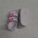 ChayChax Toddler Boys Girls Double Buckle Sandals Children's Adjustable Back Strap Water Sandal, White Star, 6T