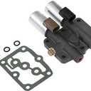 Transmission Dual Linear Shift Solenoid Valve for Acura CL 1998-1999, MDX 2001-2002, TL 1999, for Honda Accord 1998-2007, Odyssey 1998, Prelude 1997-2001, Isuzu Oasis 1998 Replace# 28250-P6H-024