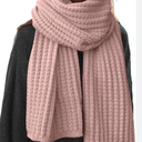 Winter Chunky Knit Scarfs Women's Thick Warm Knit Scarves Soft Long Chunky Knitted Scarf for Outddor Men & Women (6910in)