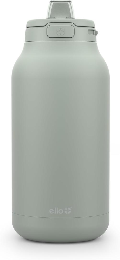 Ello Hydra 64oz Half Gallon Vacuum Insulated Stainless Steel Jug with Locking (Sage)
