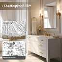 KOHROS 18x24 Frameless Rectangular Bathroom Vanity Mirror